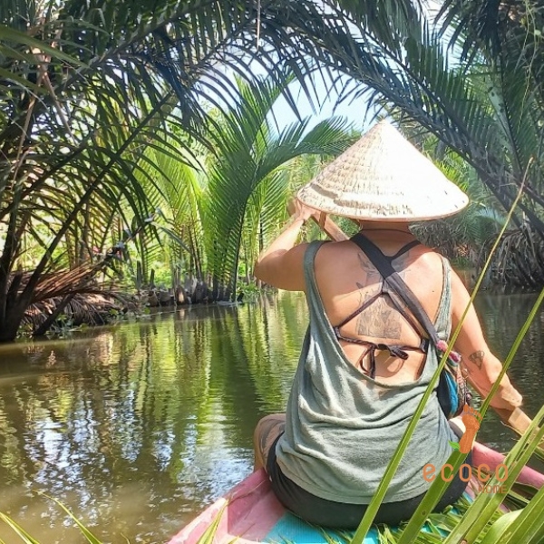   Explore Mekong River by boat